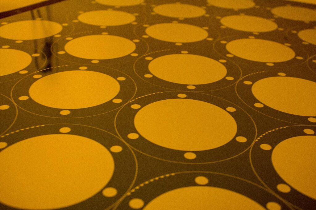 photo etched metal sheet resist