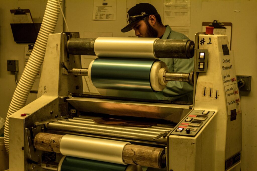 photoresist applied scaled